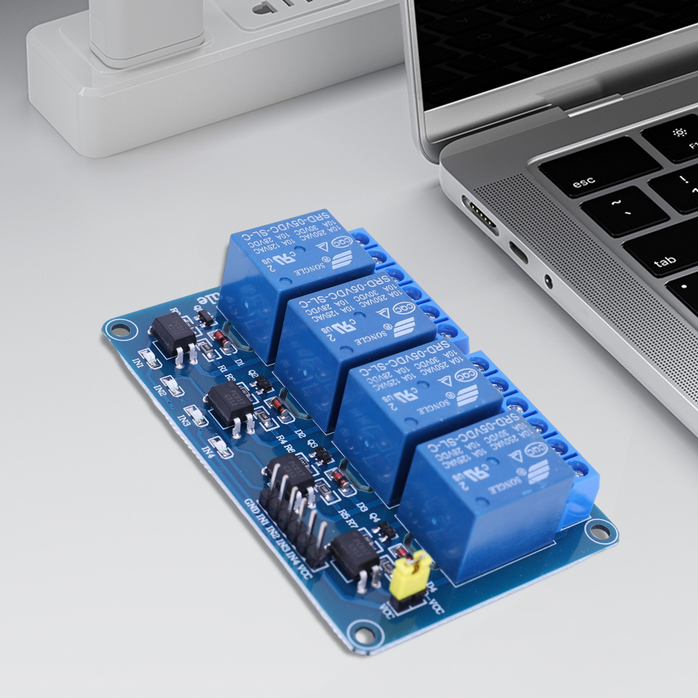 5V 12V 4 Channel Relay Board w - Relay Module 4 Channel recension och pris