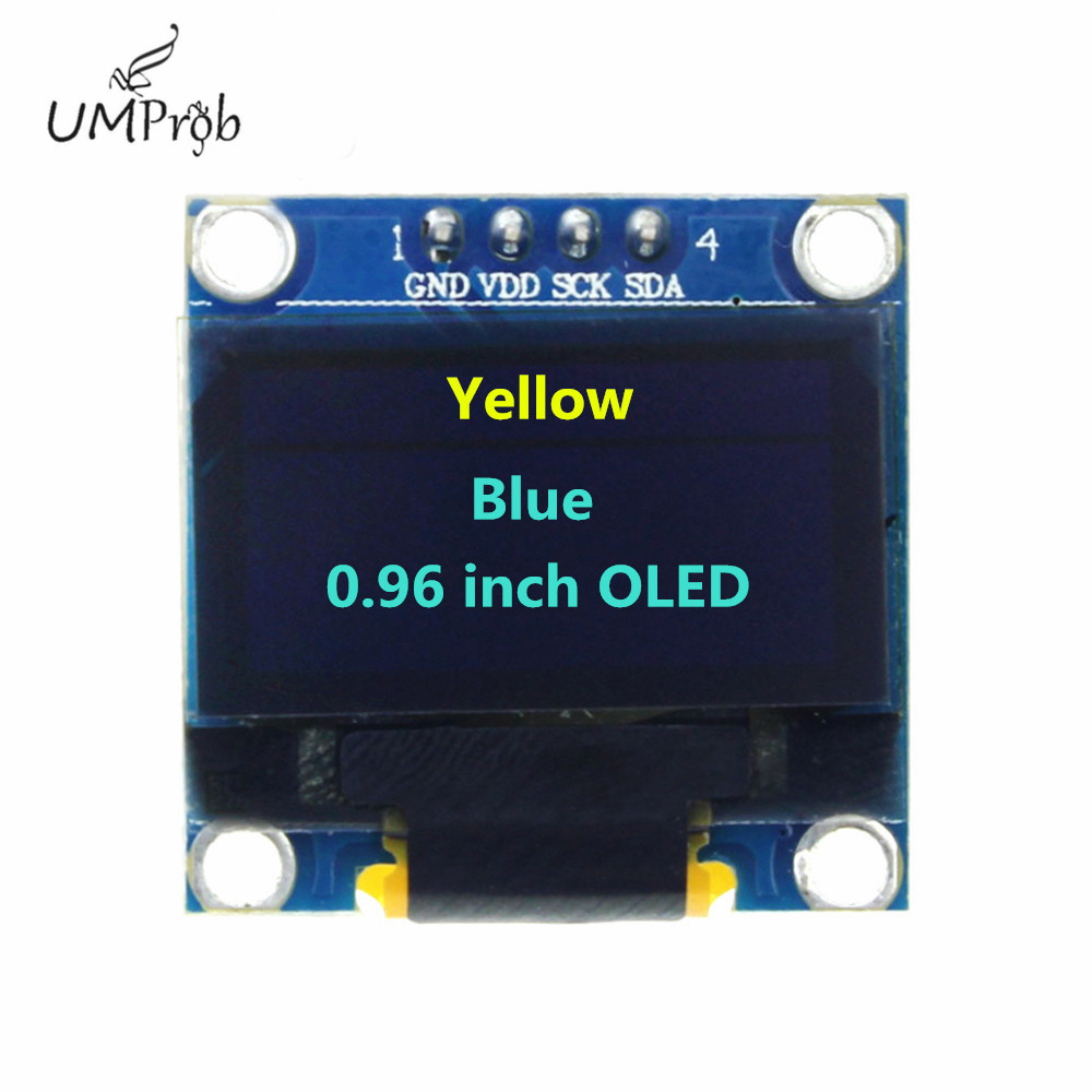 0.91 Inch 128x32 IIC I2C White - Ssd1306 recension och pris