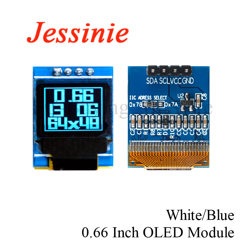 0.66 inch OLED LCD Dispaly Mod - Ssd1306 recension och pris