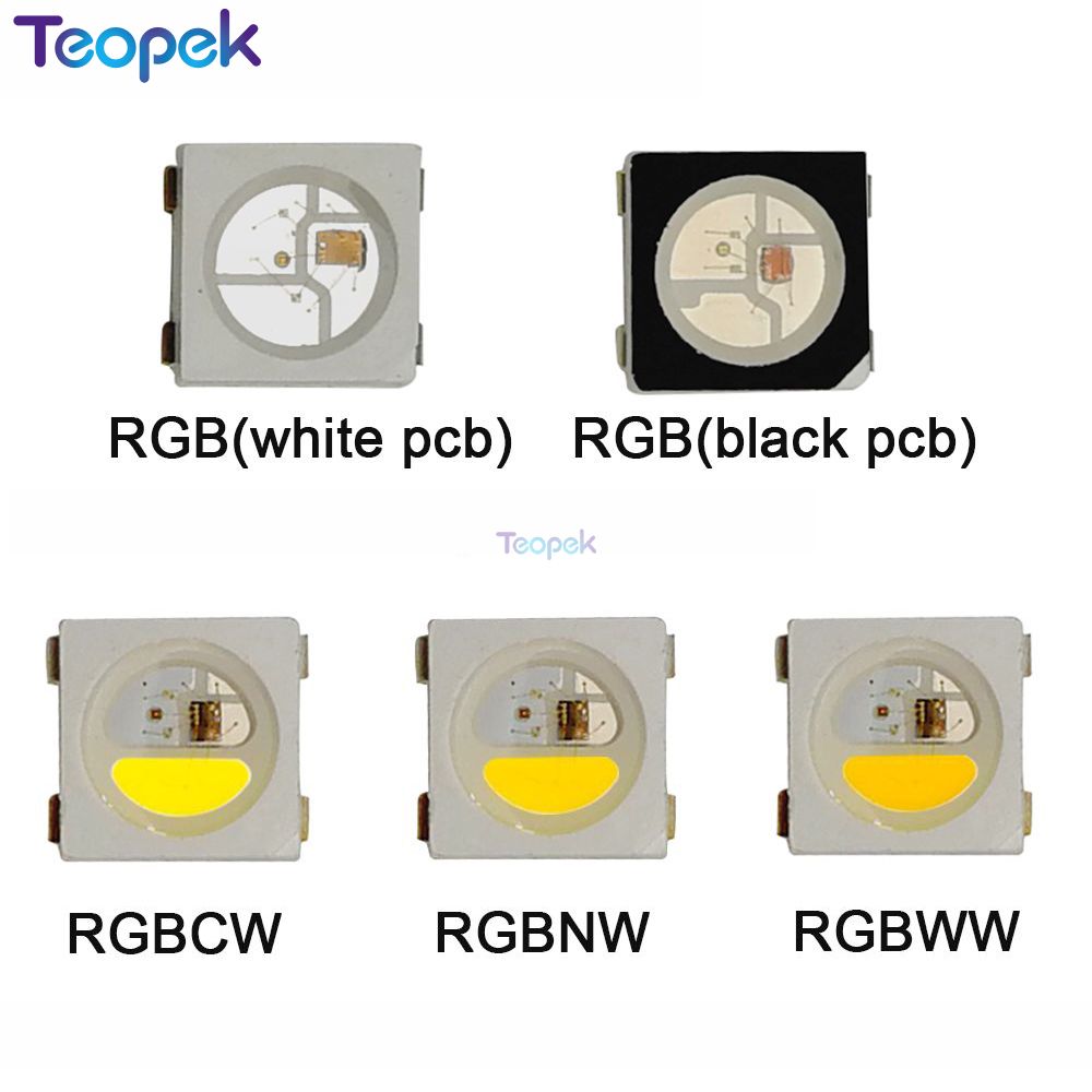 50-1000pcs WS2812B RGB LED Chi - Ws2812B Strip 5V recension och pris