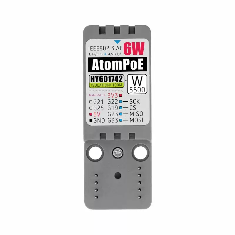 M5Stack Atomic PoE W5500 Remot - Ethernet W5500 recension och pris