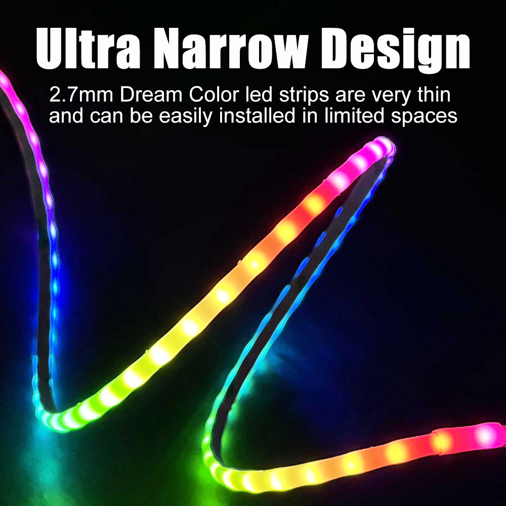 DC5V 2.7mm Ultra Narrow WS2812 - Ws2812B Strip 5V recension och pris