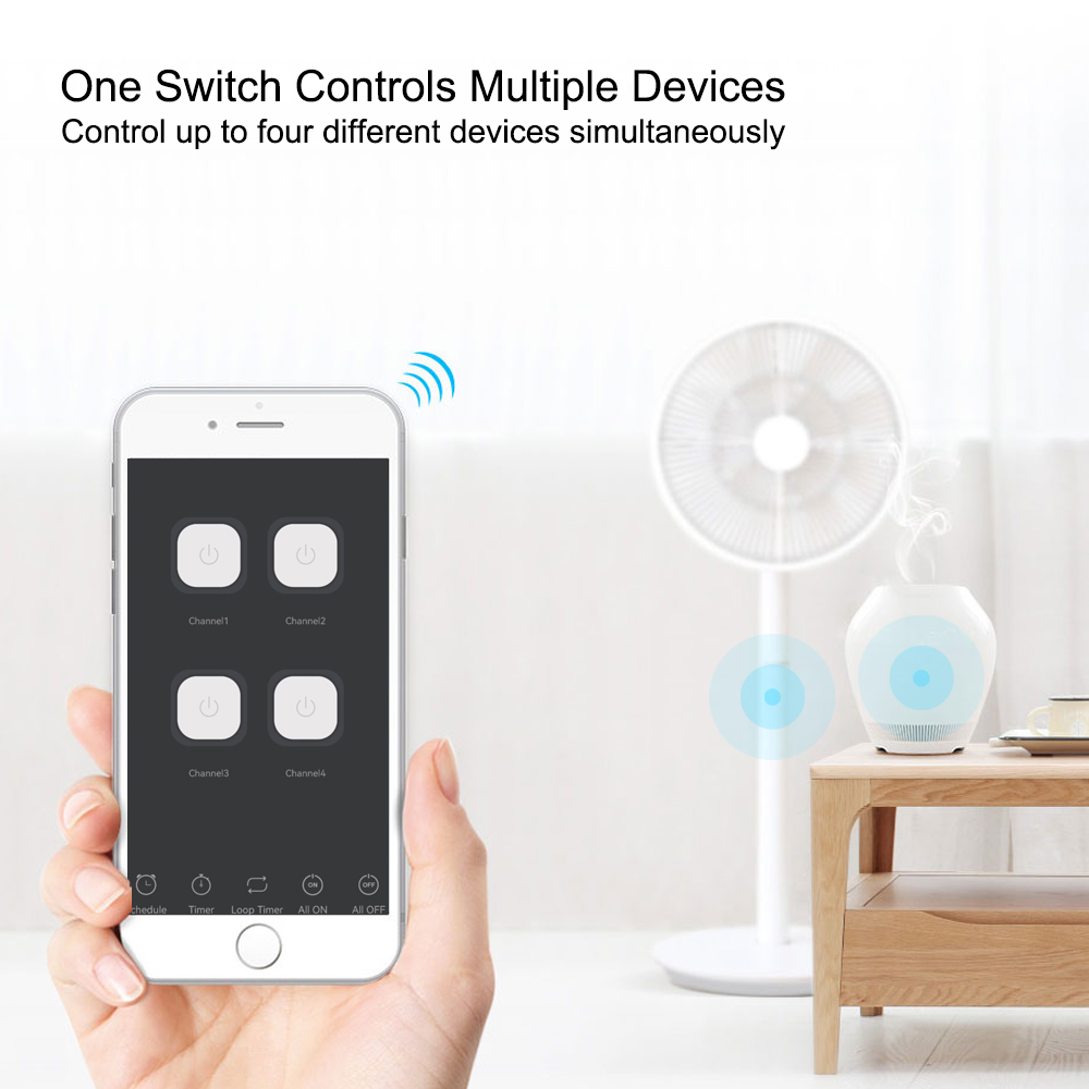 Smart Tuya Switch 4CH Relay Mo - Relay Module 4 Channel recension och pris