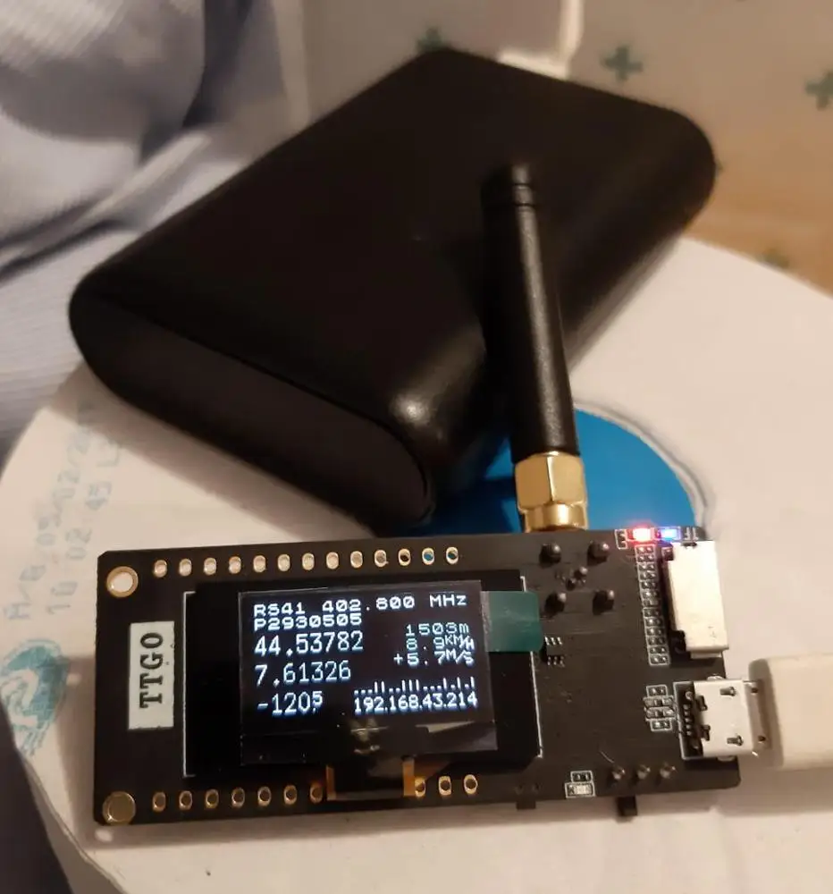 LILYGO® TTGO LoRa32 V2.1_1.6 V - Oled Display 0.96 recension och pris