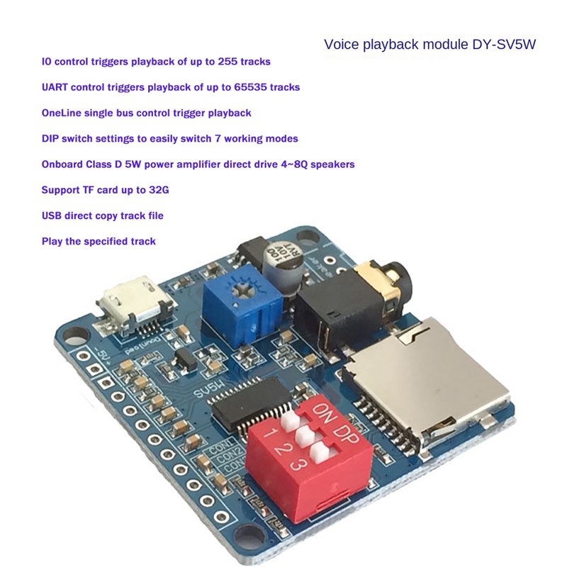 DY-SV5W Voice Playback Module  - Sd Card Module recension och pris