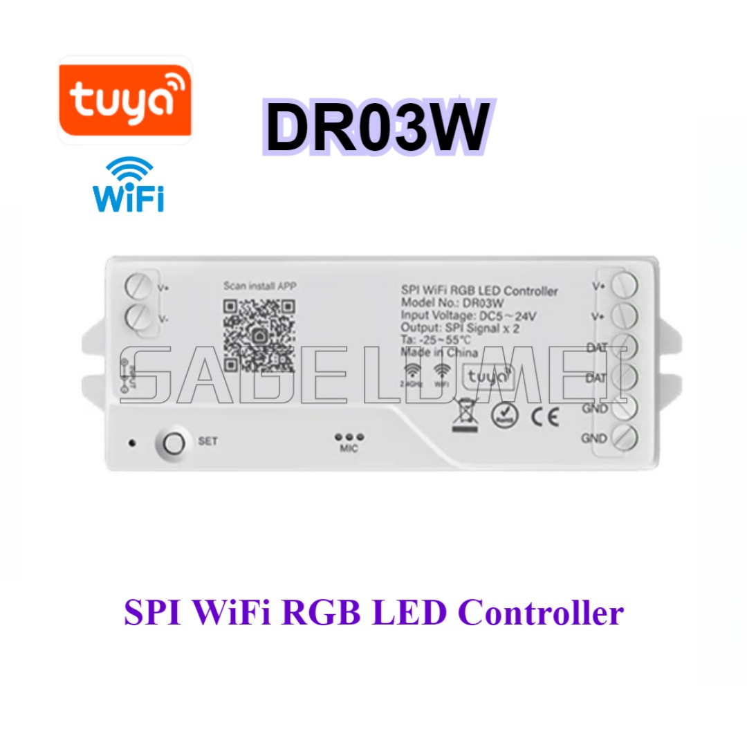 LED Controller LM091/DR03W/DR0 - Ws2812B recension och pris