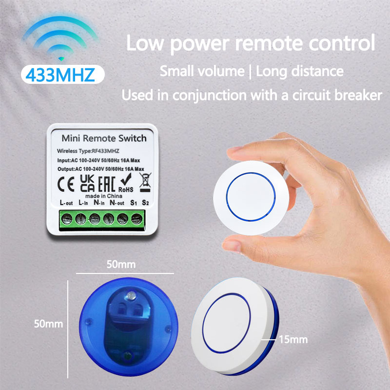 433HMz Wireless Light Switch 1 - Ir Remote Module recension och pris