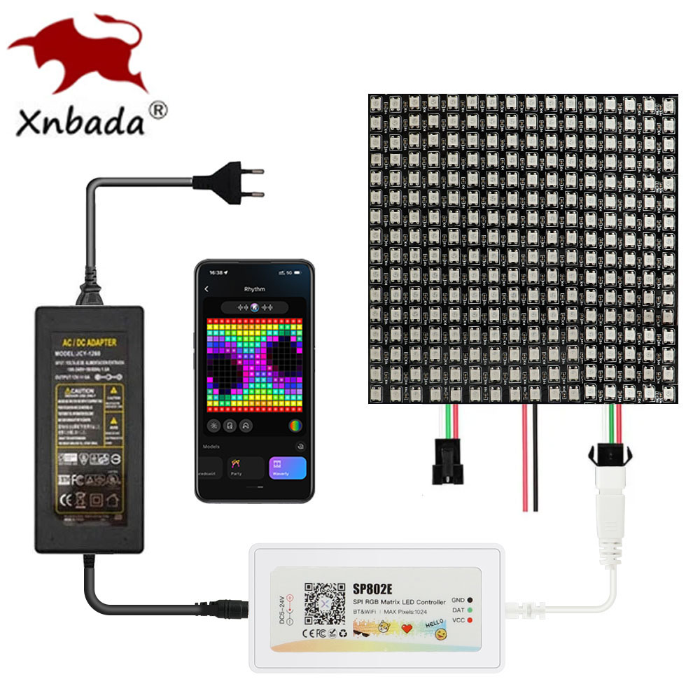 WS2812B WS2812 RGB LED Digital - Ws2812B Strip 5V recension och pris