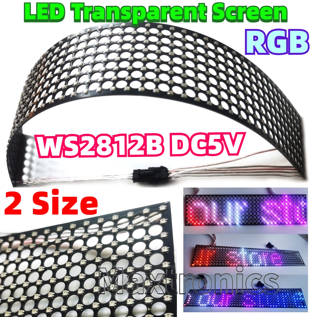 WS2812B LED Transparent Screen - Ws2812B recension och pris