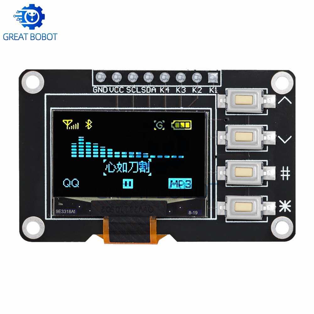 1~2pcs 0.96 inch OLED IIC Whit - Ssd1306 recension och pris