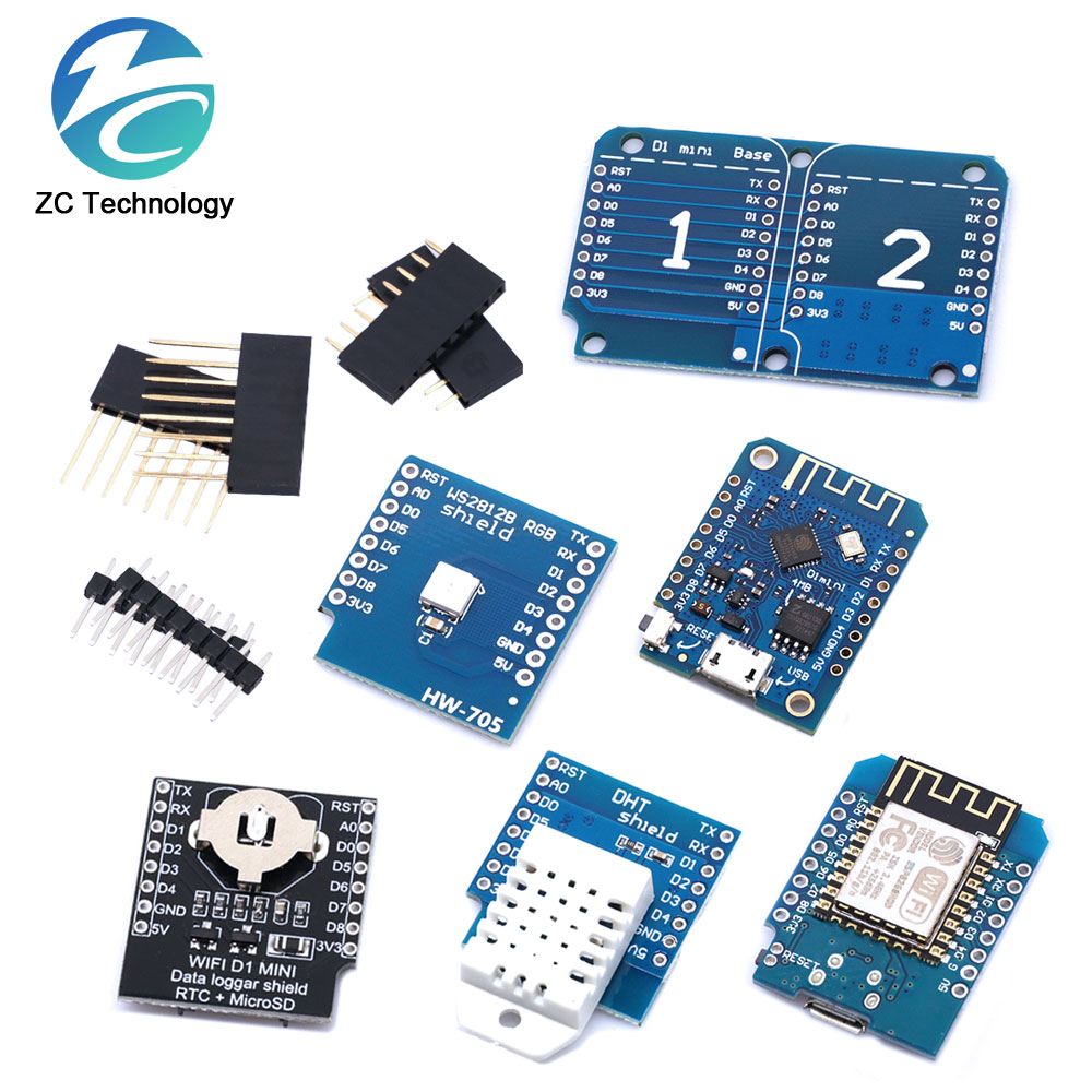 D1 Mini ESP8266 ESP-12F CH340G - Dht22 recension och pris