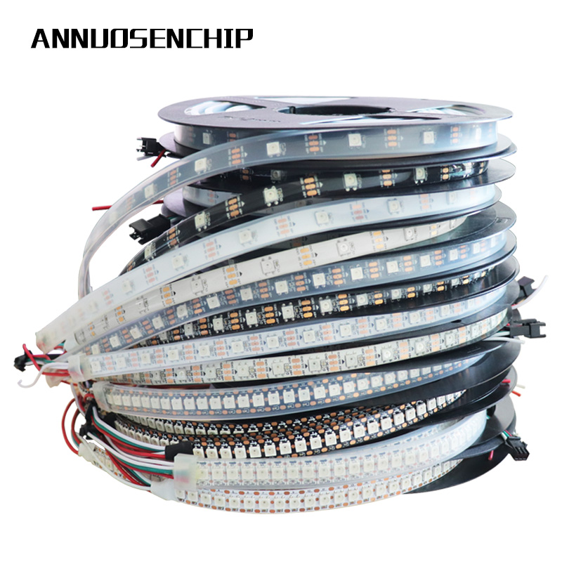 1m/5m WS2812B 30/60/144 leds/m - Ws2812B Strip 5V recension och pris