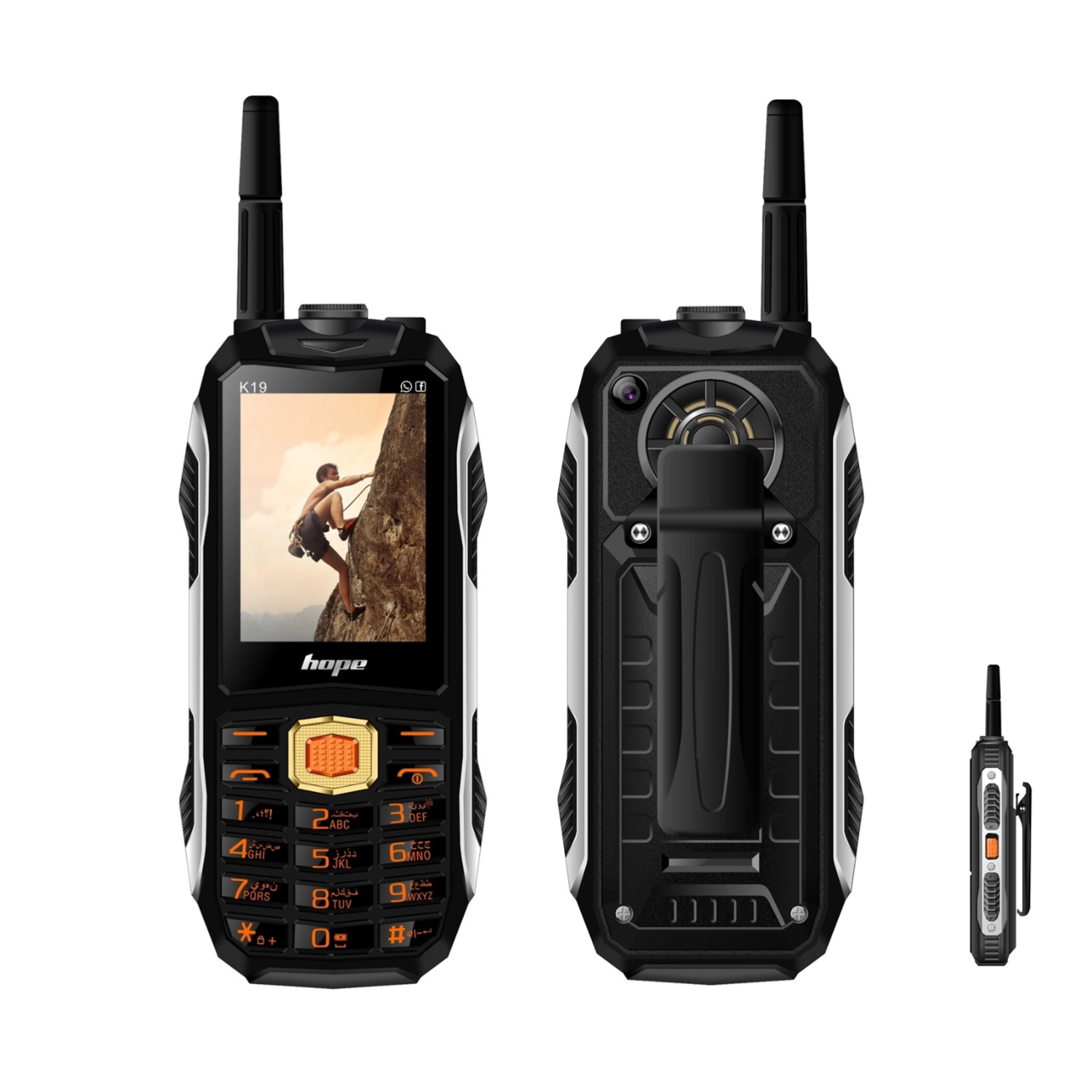 Rugged Feature Phone 4 SIM Lar - Tft Display 2.4 recension och pris