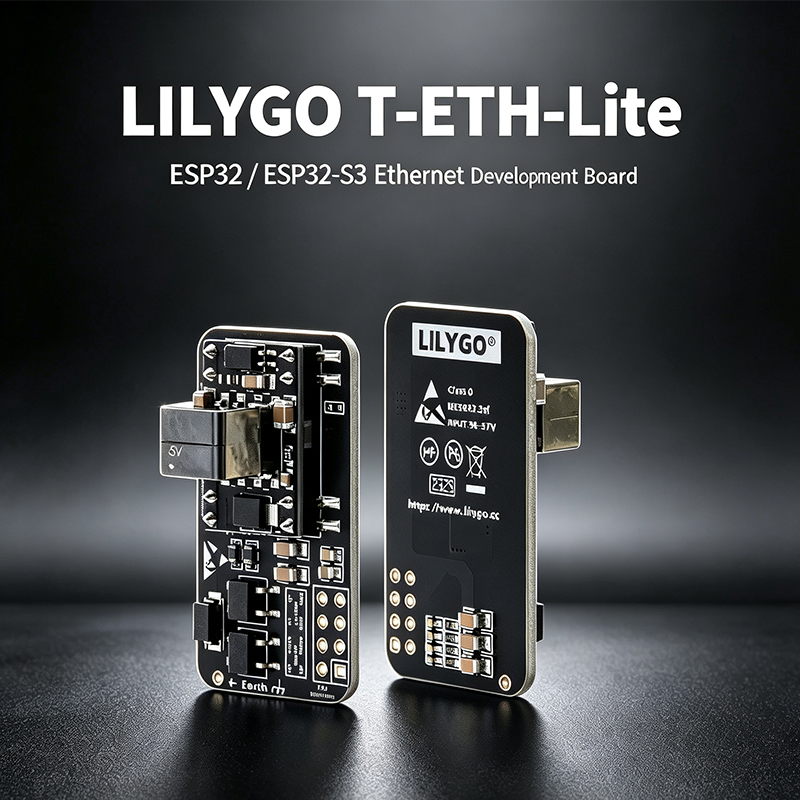 LILYGO T‑ETH‑Lite Dev Board,ES - Ethernet W5500 recension och pris