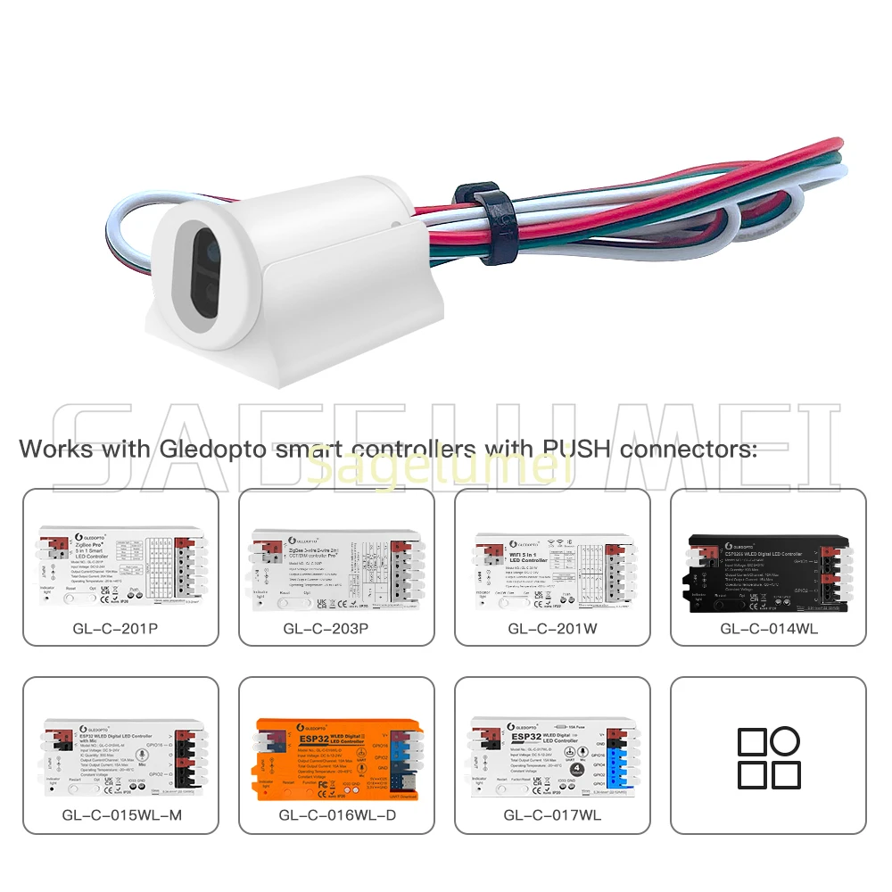 RGB IC ESP32 WLED LED Controll - Ws2812B recension och pris